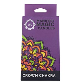 Magic Candles Manifesto (Pack of 12) - Purple - Crown Chakra