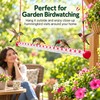Hummingbird Feeder for Garden Use – Leak-Proof Red Plastic Feeder