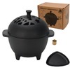 IPROUDER Cast Iron Incense Burner - Cast Iron Incense Holder