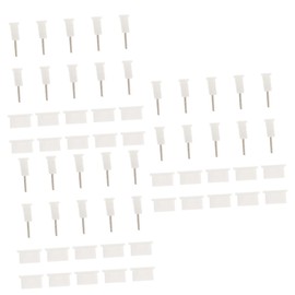 Outanaya 30pairs Dust Plugs Type-c Headphone Jack Covers Easy Install Compatible Devices Protects Against Dirt Grime Splash and Lint White Color