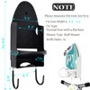 Wall Mounted Ironing Board Rack Electric Iron Holder Household Bathroom