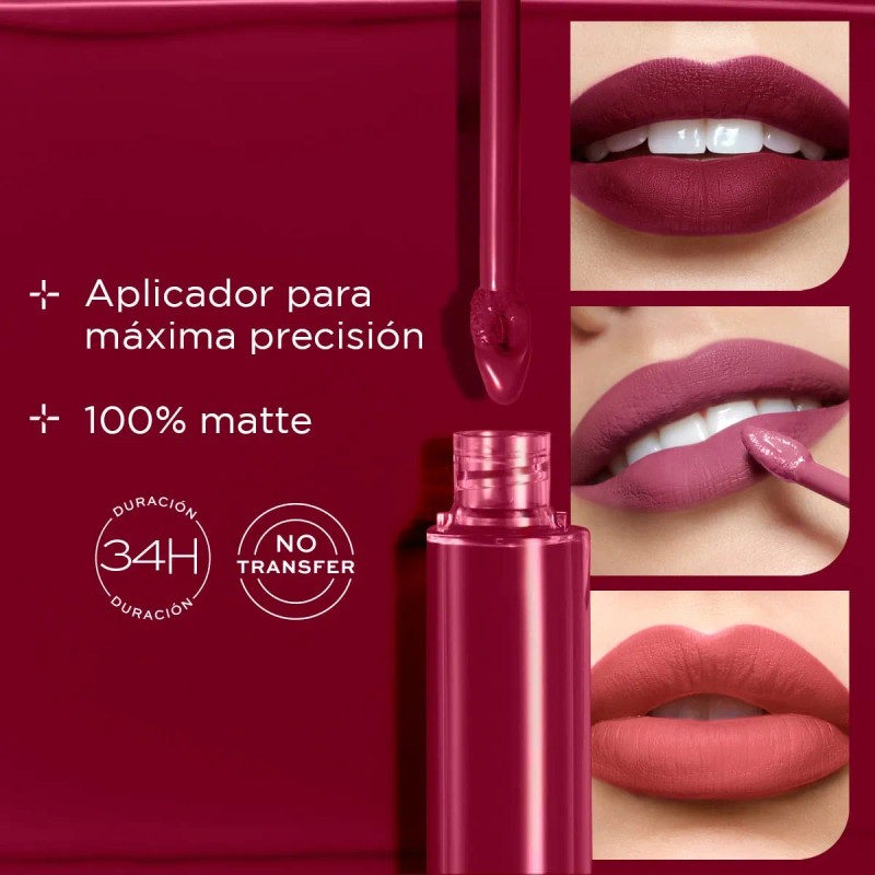 Labial Forever Líquido Mate Indeleble Larga Duracion L'bel