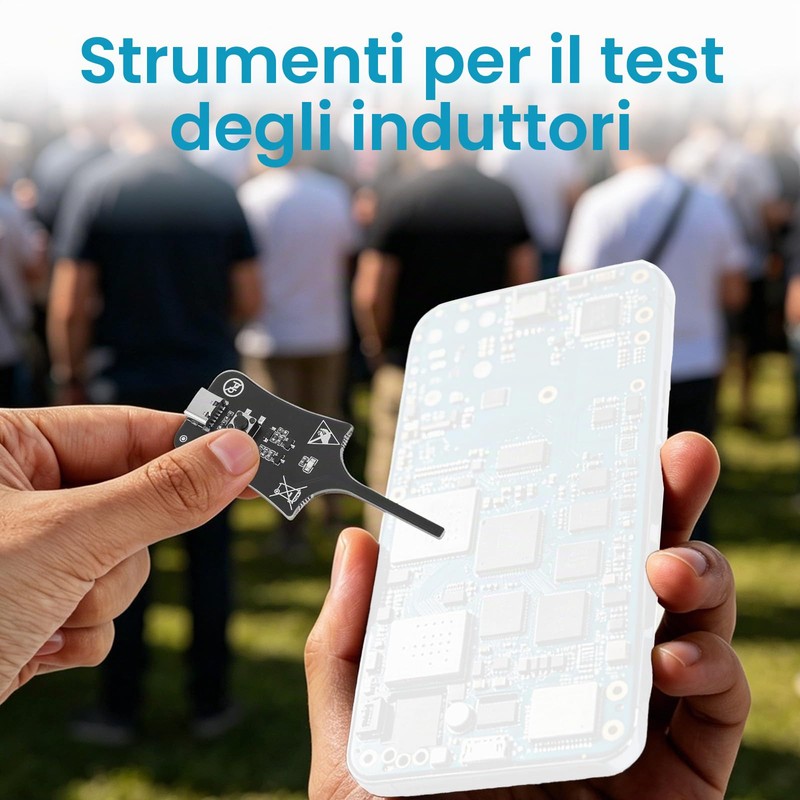 BTFO 2pz Tester di Induttanza, Tester di Induttanza Bobine Schede