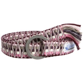 Gevard Belgium W Ring Vivid Shaggy Belt [Made in Japan], PK