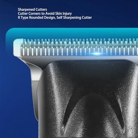 ZJchao 3-in-1 Hair Clipper, Hair Trimmer Triple Function for Men with 360° Floating Cutter Intelligent Chip Washable Attachments ABS Alloy