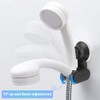Shower Head Holder, Suction Cup Handheld Shower Head Bracket Adjustable