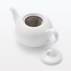 MUJI 83444211 Everyday Teapot, White, 23.7 fl oz (700 ml)