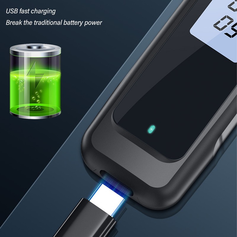 Portable Alcohol Tester Digital Display Alcohol Tester Accuracy Breath Alcohol