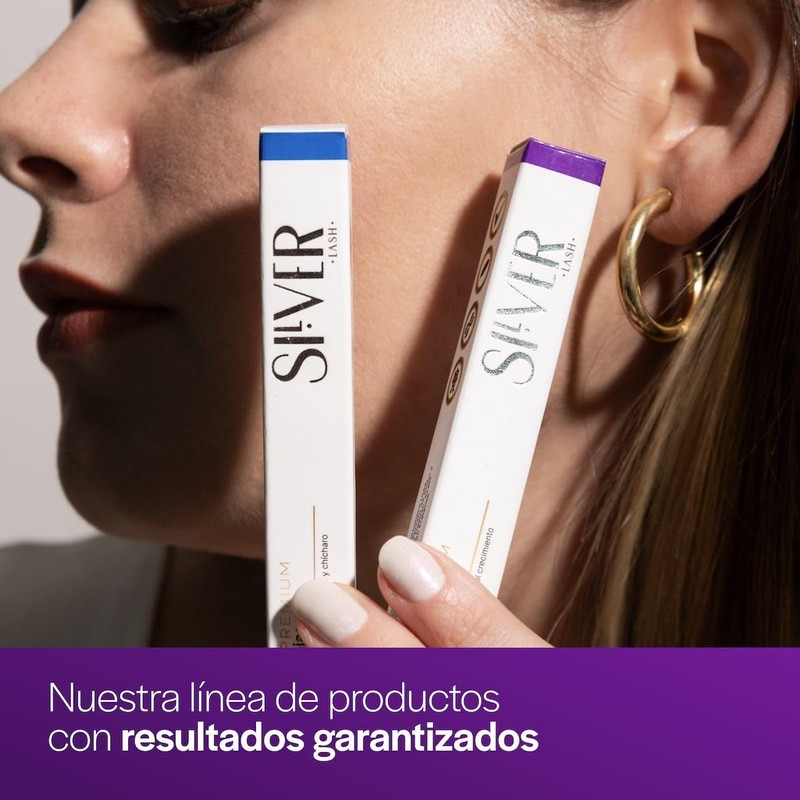 Silverlash Serum Premium para Pestañas y Cejas, Fórmula Fortalecedora, Uso