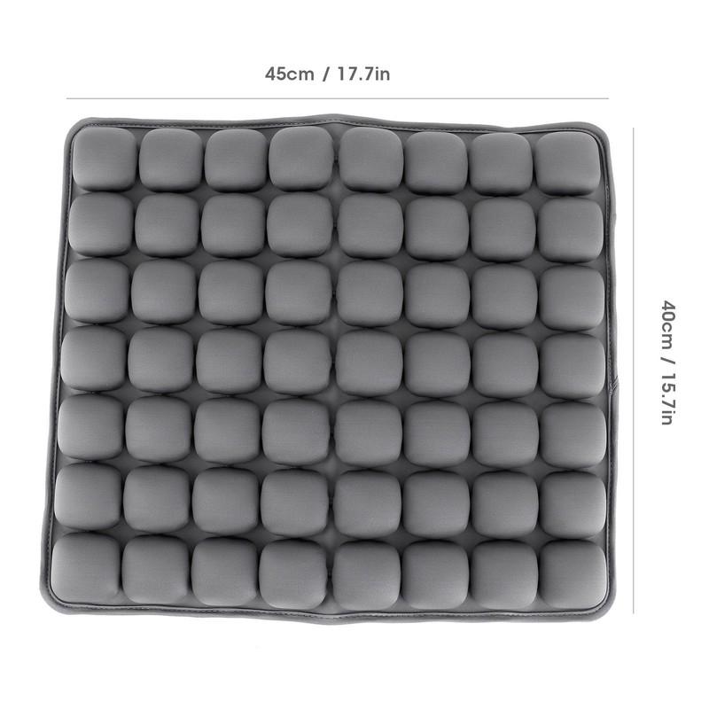 3D Seat Cushion Inflatable Air Pad Anti‑Vibration Pressure Relief for
