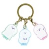 Tees Factory OB-5546527OB 3 Charm Key Holder, Stationery, H1.4 x
