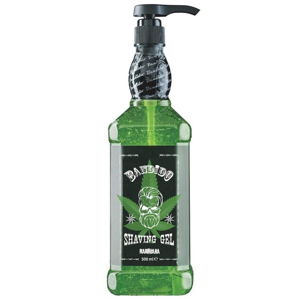 Bandido Shaving Gel Men Red & Blue 1000 ml Transparent