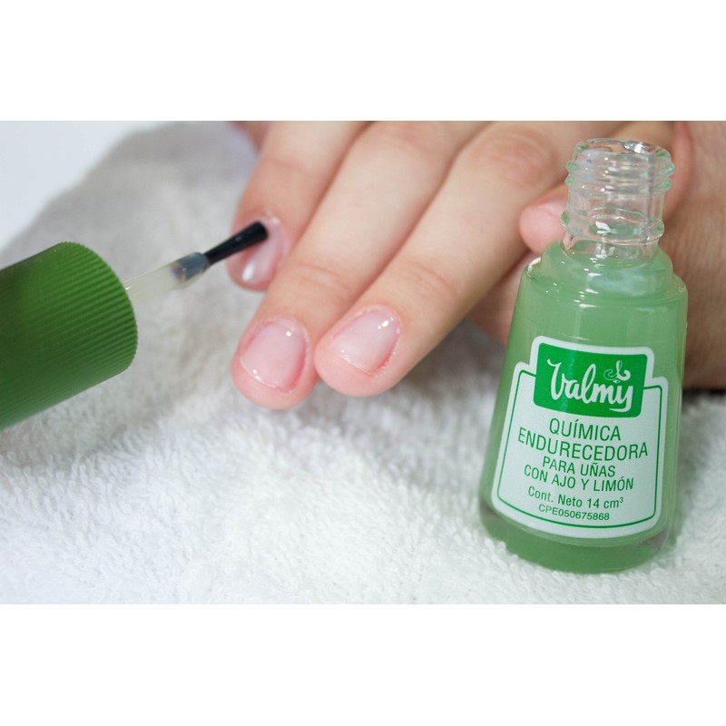 Valmy 2in1 Garlic & Lemon Nail Hardener & Whitener Base