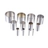 ULTECHNOVO 12-Piece Stainless Steel Round Clay Cutters Set Mini Polymer
