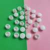 ZYYC 30 Pcs White Hole Plugs 16mm (5/8'') White Plastic