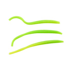 Berkley PBHFTW3-GCH FW Power Floating Trout Worm Fishing Bait, Green Chartreuse