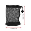 Dwawoo Golf Ball Mesh Bag, Nylon Golf Ball Drawstring Holder
