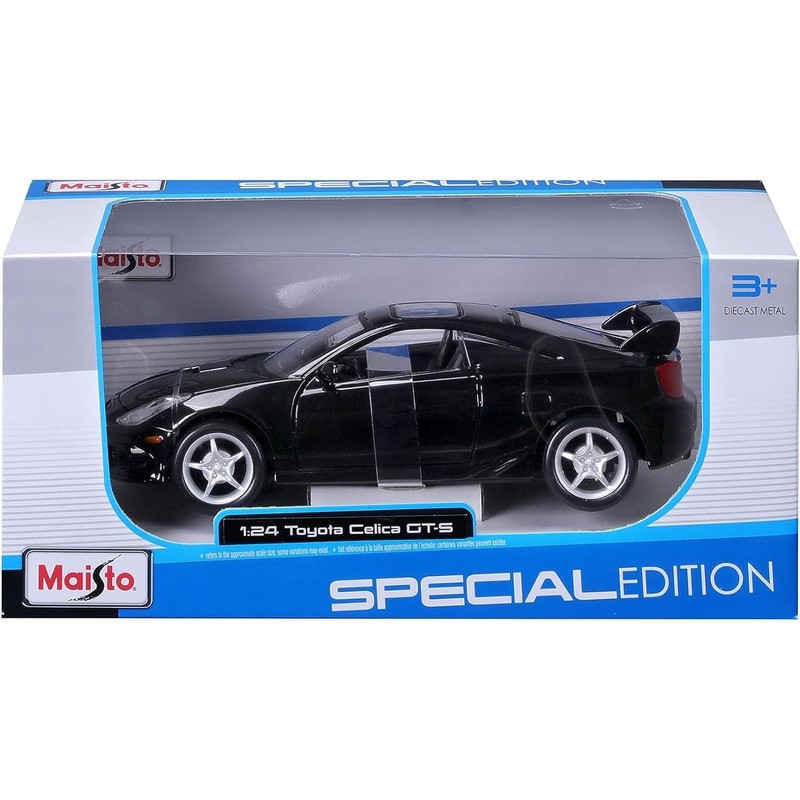 Maisto 31237 1/24 Toyota Celica GT-S 2004 Black Diecast Car