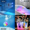 Wireless Pool Lights, Rechargeable Submersible LED Light with 10 Colors