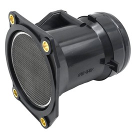 Hoypeyfiy 06A906461B Mass Air Flow Sensor, Car Mass Air Flow Sensor Meter MAF Sensor Replacement for A3 A4 Replacement for VW Bora Passat Transporter Replaces 06A906461BX