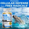 Taoters Omega 3 Fish Oil Supplements - Protect Against Free