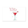 CafePress Now Serving Good Cheer Rectangle Car Bumper Magnet