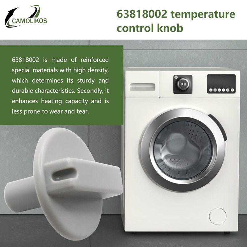 63818002 Temp Control Knob Fits for TPI63818002 Replacement Parts (2Pack)