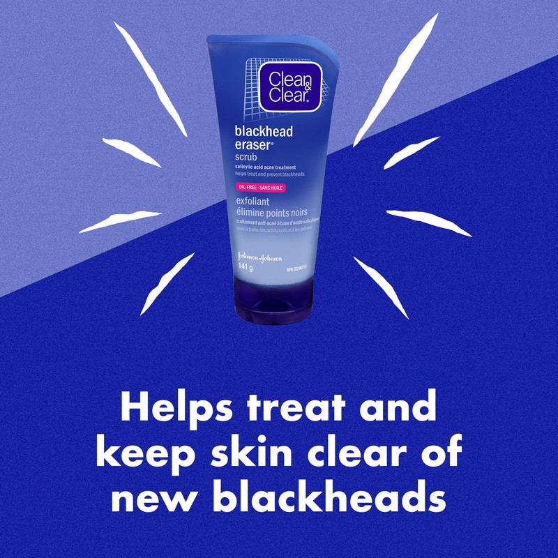 Clean & Clear Blackhead Eraser Scrub, 141 G