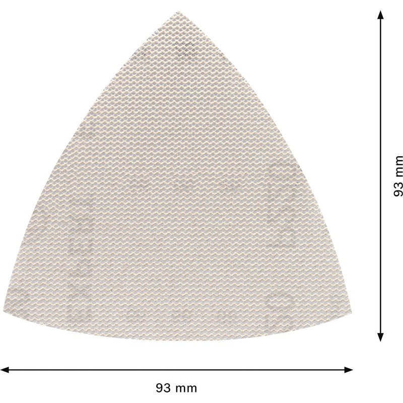 Bosch Professional 5x Expert M480 Sanding Net (for Hardwood, Paint