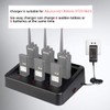 Retevis RT29 Ailunce HD1 Walkie Talkie Six-Way Charger, Practical Multi