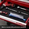 CASOMAN 14 PCS 1/4-Inch Drive Metric Deep Socket Set, 6-Point,