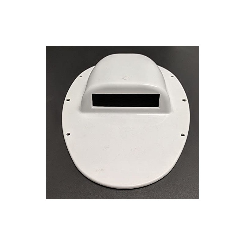 LOW PROFILE WHITE ROOF AIR DUCT VENT VENTILATOR HORSEBOX CARAVAN