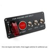 Toggle Switch Ignition 5 in 1 12V 40A Carbon Fibre