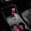 Jusen 17 Pack Bling Car Seat Covers Set Car Diamond