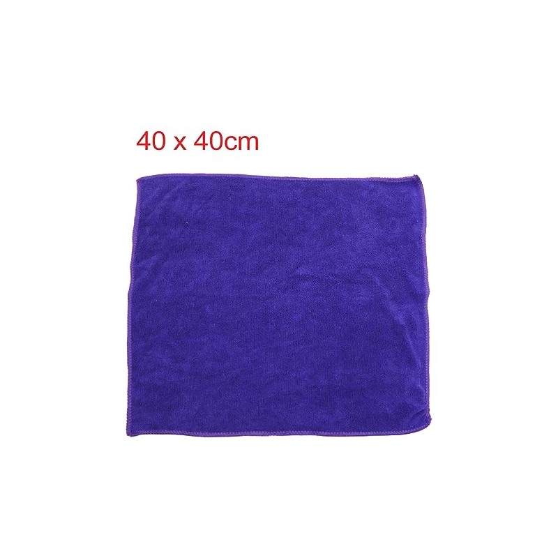 Sourcingmap 2pcs 40 x 40cm 300GSM Microfiber Car Drying Washing