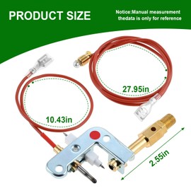 F273401 73404 Pilot Assembly-Direct Replacement for Mr Heater Portable Buddy MH9B/MH9BX & DeWalt 78422-Compatible with F278527 ODS & MH18B Space Heaters