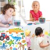 Owelth Peanut Wax Crayons for Toddlers, 36 Colours, Non-Toxic, Waterproof