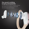 XS BOSOUND BOSOUND X31 Wireless Bluetooth Earbuds, 45Hrs Playback, LED