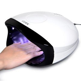 L'UGX Lámpara de uñas LED UV de 56 W para esmalte de gel, lámpara de curado de luz UV con 4 temporizadores, perfecta para manicura y pedicura