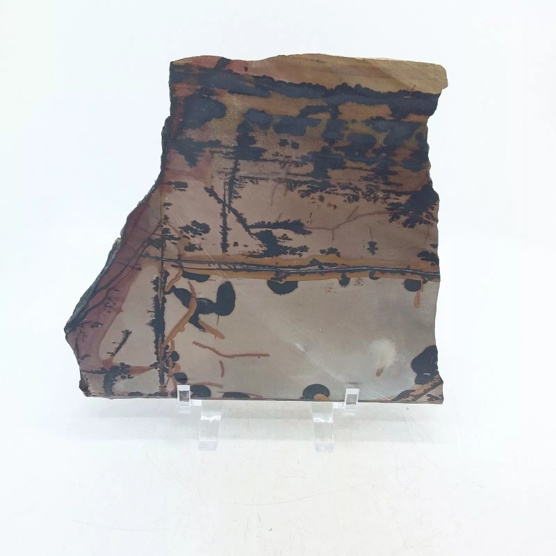 Easel stand, acrylic, slab stand, 3 inch, large, display stand,