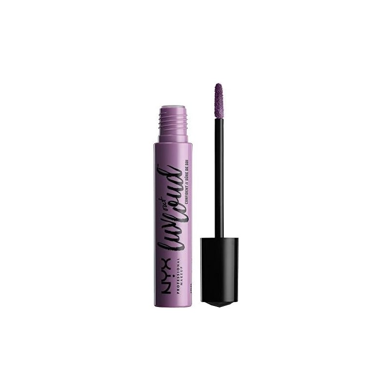 NYX PROFESSIONAL MAKEUP Luv Out Loud Liquid Lipstick, Fearless, 0.13