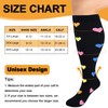 TRIITECH 3 Pair Plus Size Compression Socks for Women and