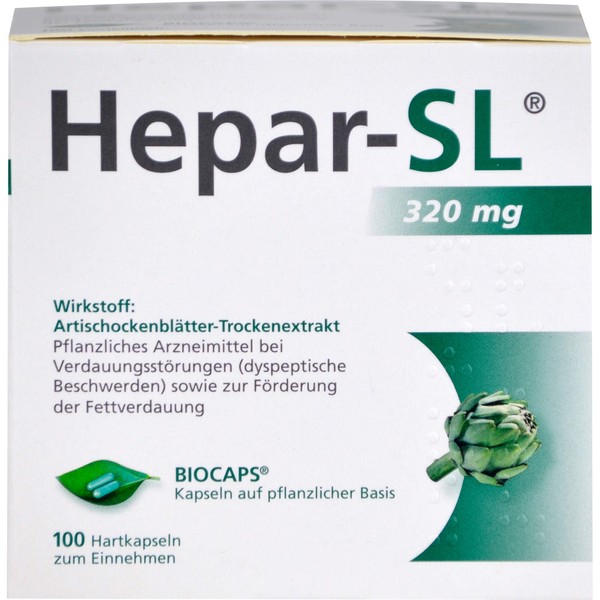 Hepar-SL 320 mg Kapseln, 100 pcs. Capsules