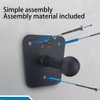 SUIOPPYUW Universal Bicycle Mount Wall Mount Rear Rack Adjustable Frames
