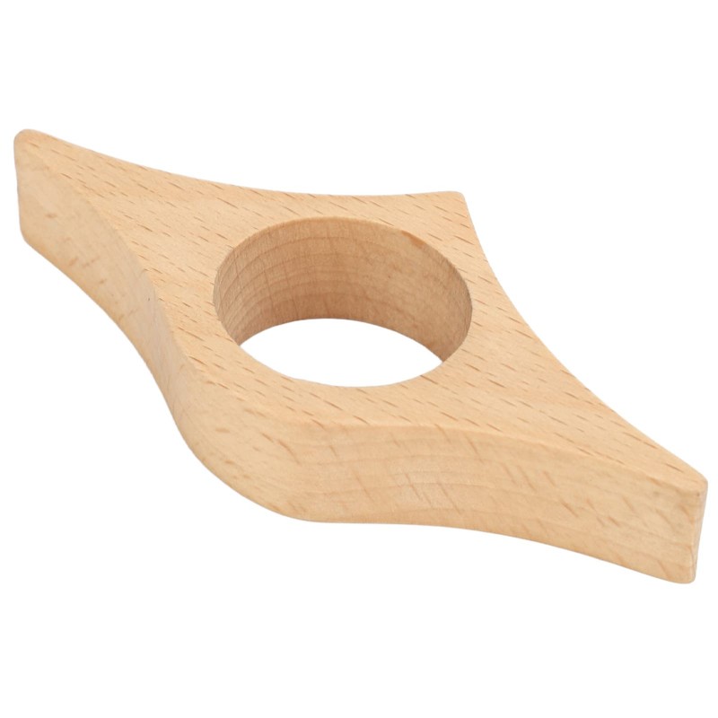 Marcapáginas para lectura, sujetalibros de madera con diseño ergonómico, portátil