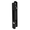 Sliding Door Lock Black Copper Zinc Alloy Lock Furniture Hardware