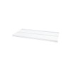 Organized Living freedomRail Ventilated Shelf, 30-inch x 12-inch - White