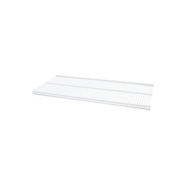 Organized Living freedomRail Ventilated Shelf, 30-inch x 12-inch - White