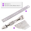 Swpeet 35Pcs Professional for Gundam Modeler Basic Tools, Tool Set