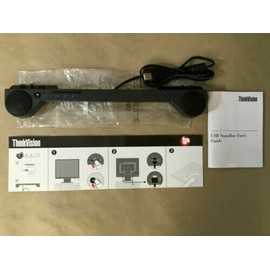 Lenovo ThinkVision 40Y7616 Computer Speakers - Black